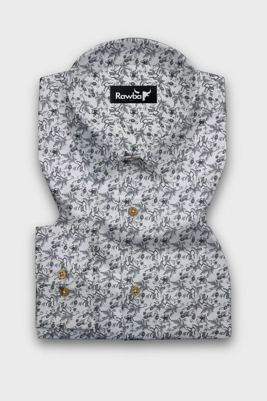 Floral Grey Delight
