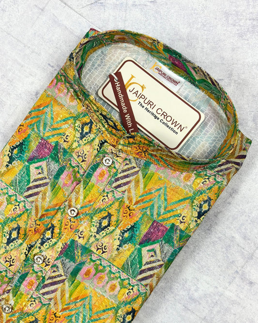 Rajasthani Floral Kurta